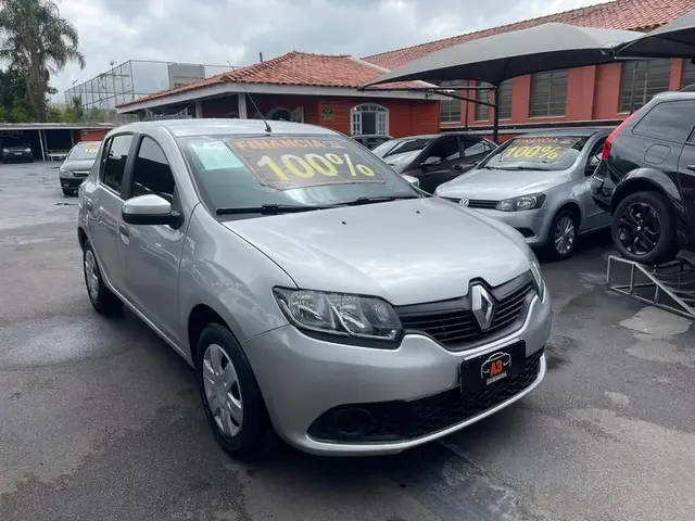 Carro Renault Sandero 2017 Authentique 1.0 12V SCe (Flex)