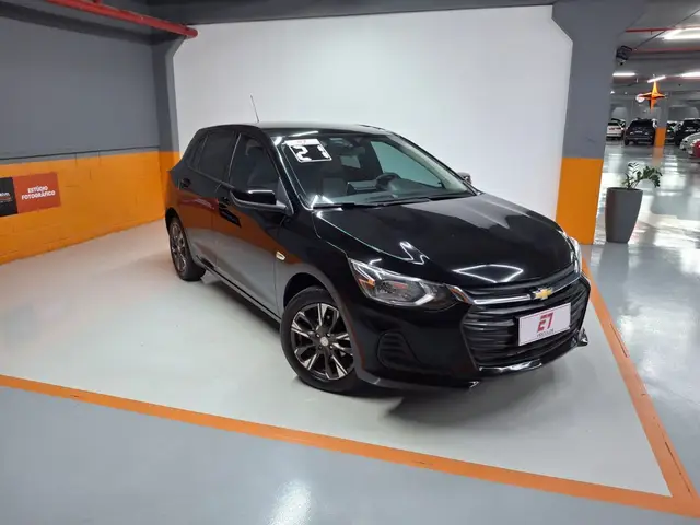 Carro Chevrolet Onix 2021 LT 1.0 Turbo (Flex) (Aut)