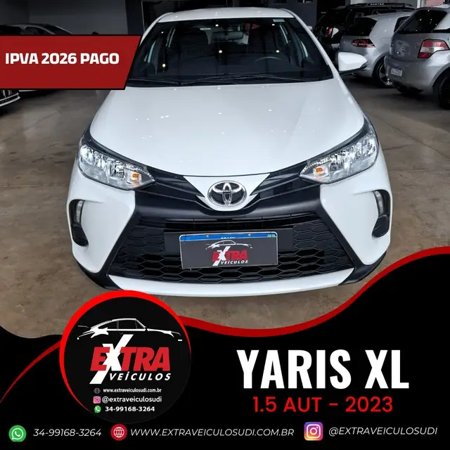 Carro Toyota Yaris 2023 XL 1.5 (Flex) (Aut)