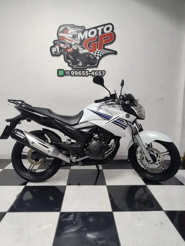 Moto Yamaha YS 250 Fazer 2014 Blueflex