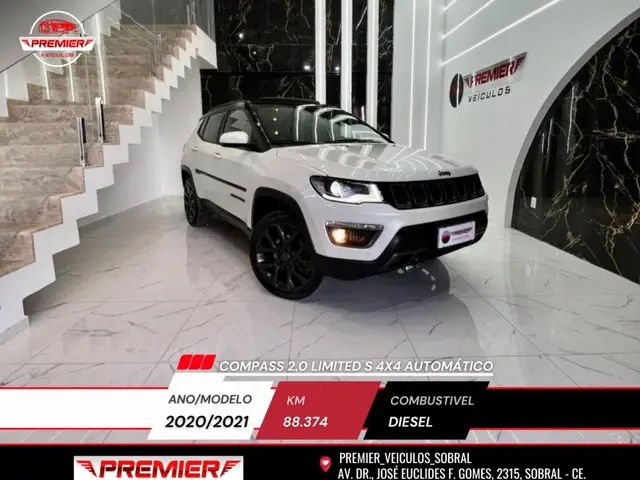 Carro Jeep Compass 2021 2.0 TDI Série S Auto 4x4