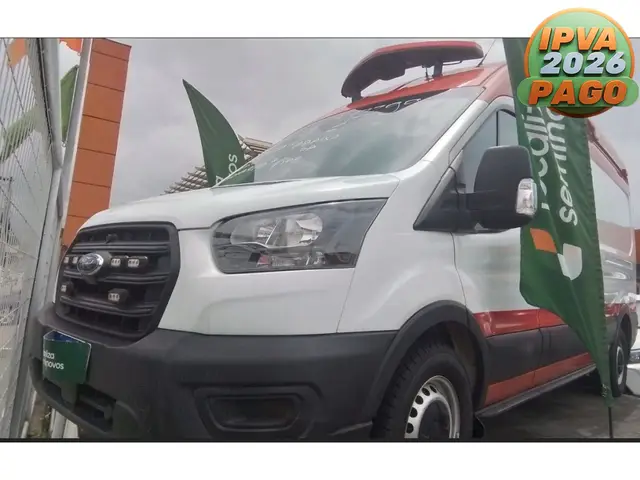 Carro Ford Transit 2023 Furgão 2.0 Longo Turbo Diesel