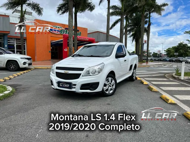 Carro Chevrolet Montana 2020 LS 1.4 (Flex)