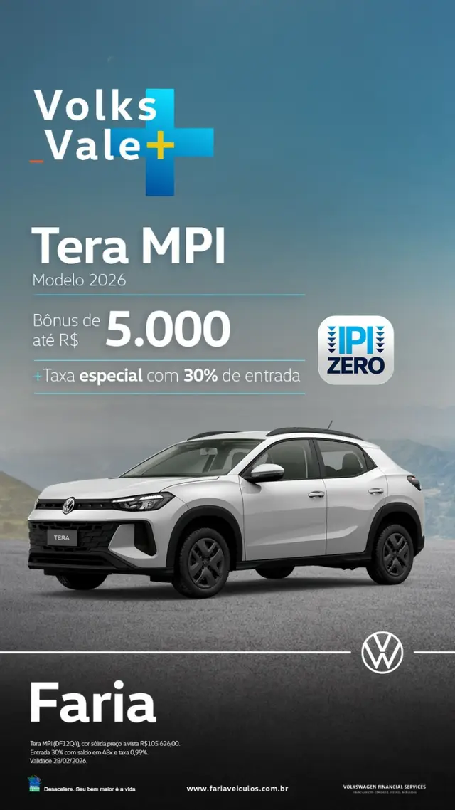 Carro Volkswagen Tera 2026 MPI