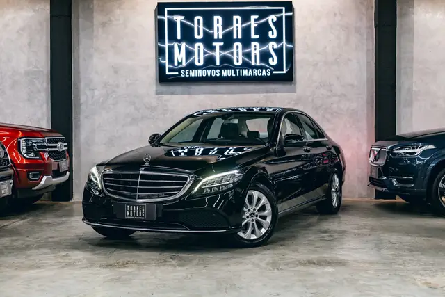 Carro Mercedes-Benz C 180  2020 Exclusive 1.6 CGI Gasolina (Aut)