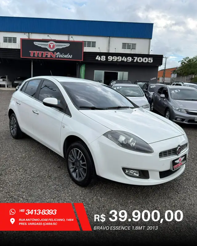 Carro Fiat Bravo 2013 Essence 1.8 16V (Flex)