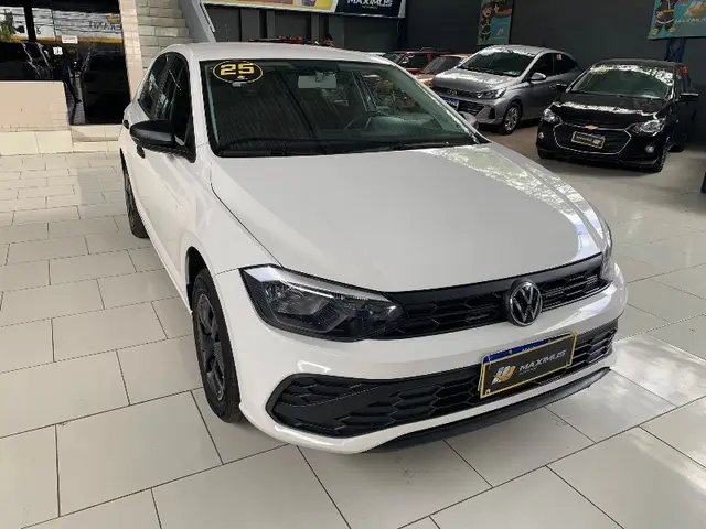 Carro Volkswagen Polo 2025 Track 1.0 Flex 12V 5p