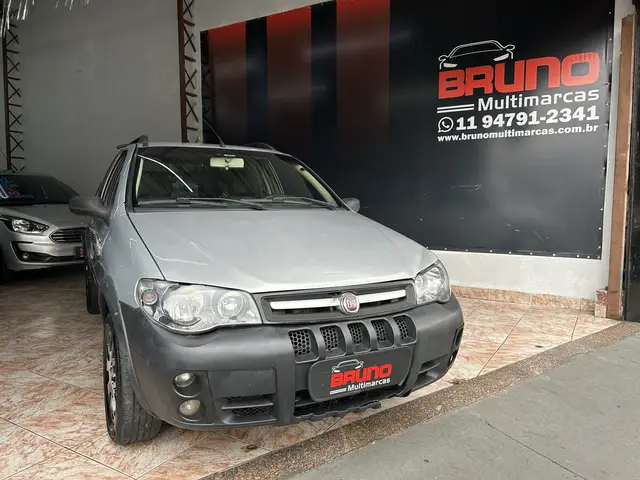 Carro Fiat Strada 2006 Trekking 1.4 (Flex) (Cabine Estendida)