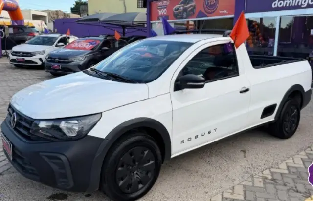 Carro Volkswagen Saveiro 2025 Robust Total Flex 16V
