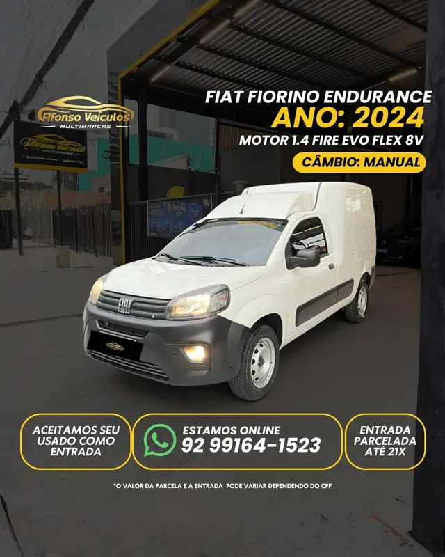 Carro Fiat Fiorino 2024 1.4 Endurance (Flex)