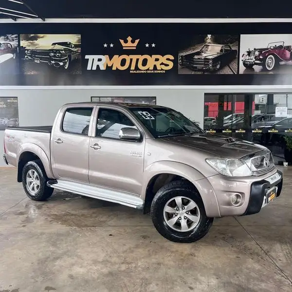 Carro Toyota Hilux Cabine Dupla 2009 Hilux SRV 4x4 3.0 (cab. dupla)