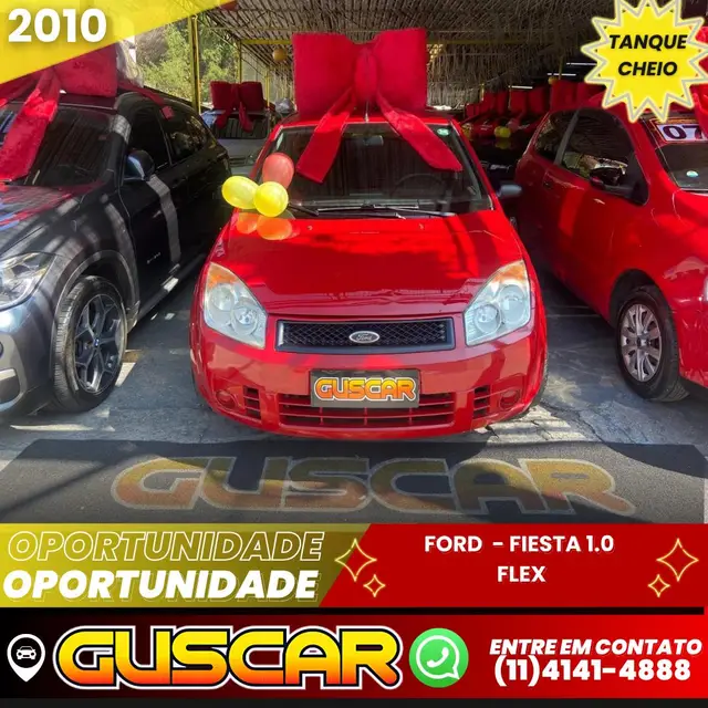 Carro Ford Fiesta Hatch 2010 1.0 (Flex)