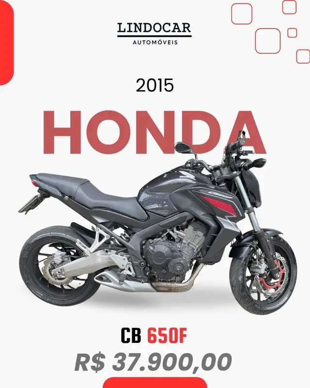 Moto Honda CB 650F 2015 (ABS)