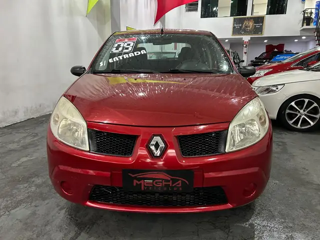 Carro Renault Sandero 2009 Authentique 1.0 16V (flex)