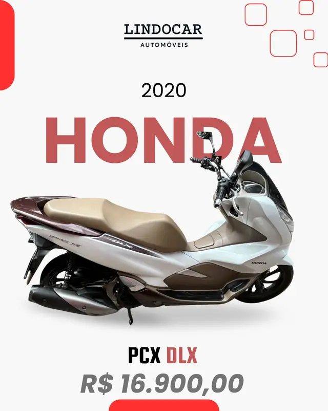 Moto Honda PCX 150 2020 DLX