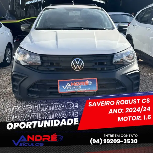 Carro Volkswagen Saveiro 2024 Robust 1.6 MSI CS (Flex)