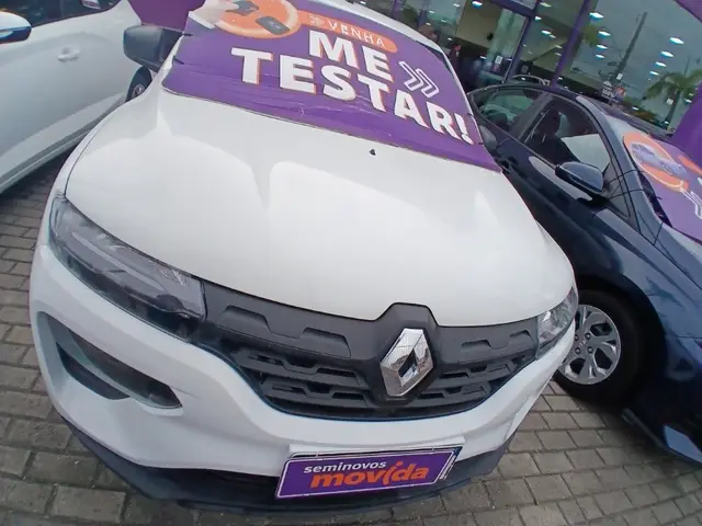 Carro Renault Kwid 2024 Zen 1.0 12v SCe (Flex)