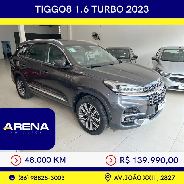 Carro CAOA Chery Tiggo 8 2023 TXS 1.6