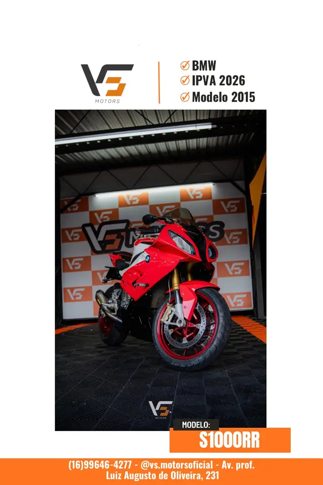 Moto BMW S 1000 RR 2015 RR