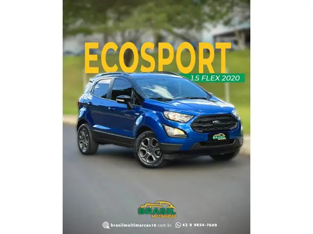 Carro Ford EcoSport 2020 100 Anos 1.5 Flex 5p Aut.