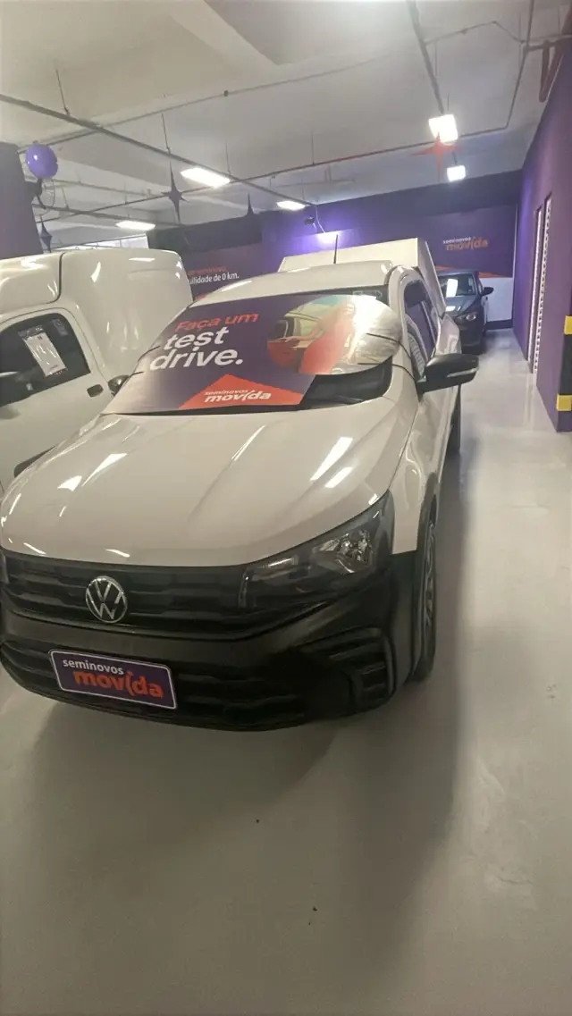 Carro Volkswagen Saveiro 2024 Robust CD 1.6