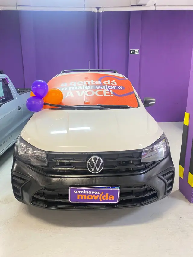 Carro Volkswagen Saveiro 2025 Robust Total Flex 16V