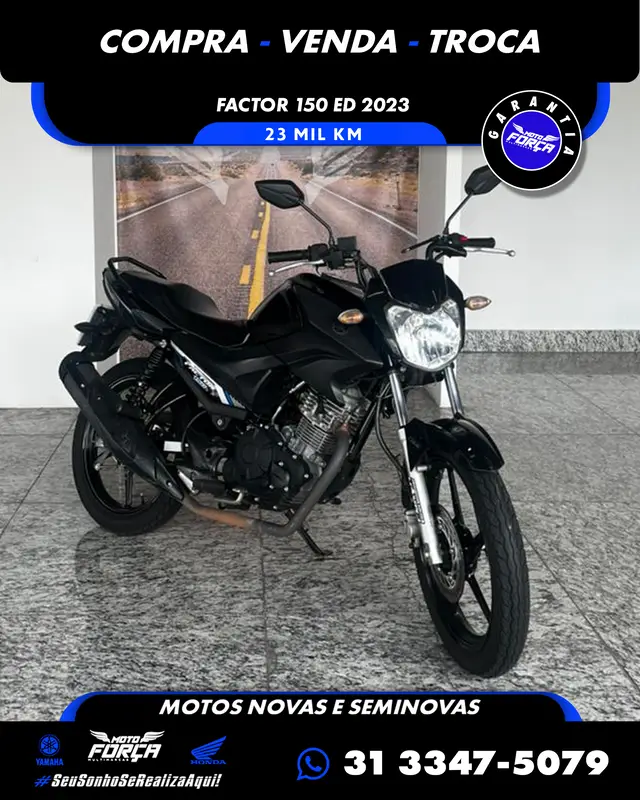 Moto Yamaha YBR 150 Factor 2023 ED
