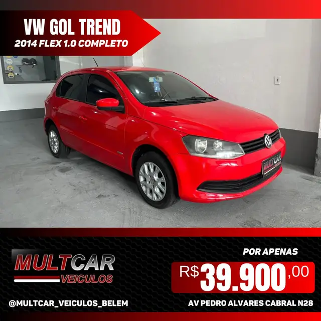 Carro Volkswagen Gol 2014 City (Trend) 1.0 Mi Total Flex