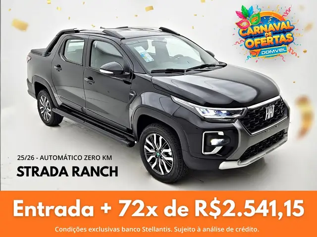 Carro Fiat Strada 2026 Ranch CD 1.0 Turbo
