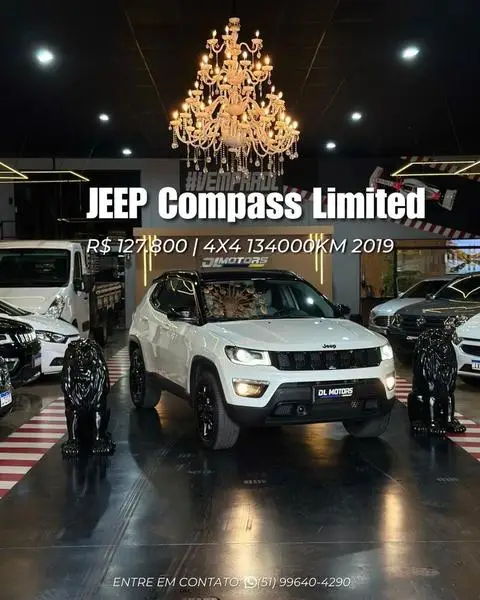 Carro Jeep Compass 2019 2.0 Limited (Aut) (Flex)