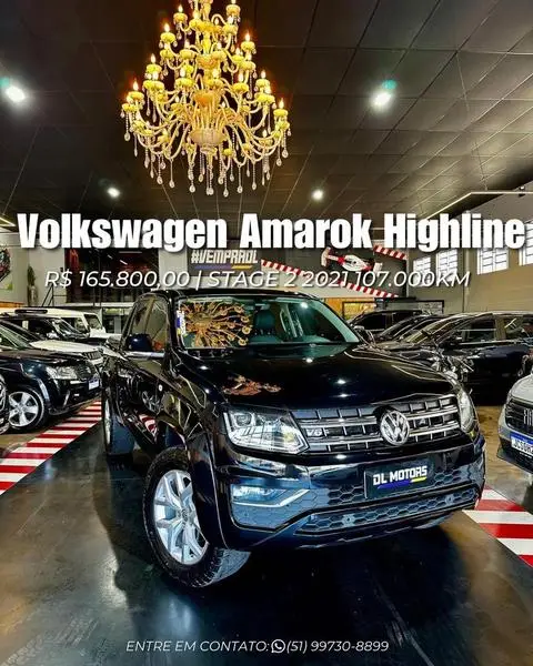 Carro Volkswagen Amarok 2021 Highline 3.0 CD 4x4 TDi (Aut) (Diesel)