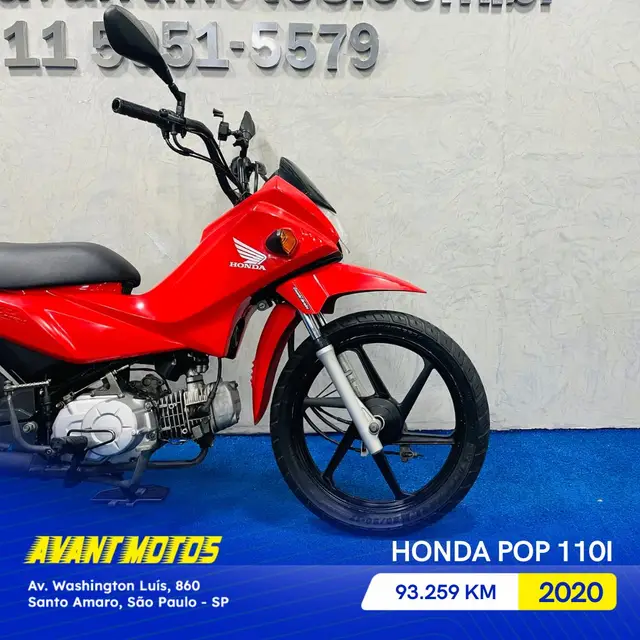 Moto Honda Pop 110i 2020 110i