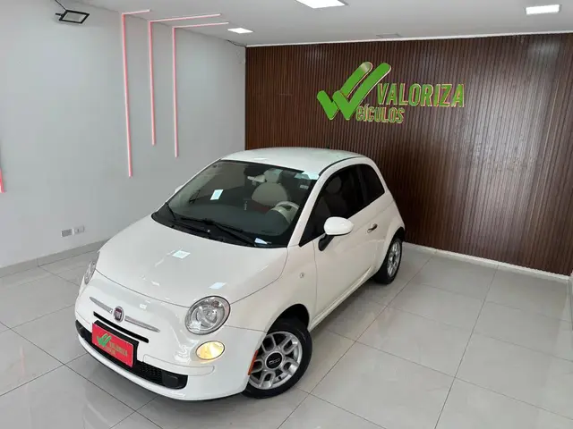 Carro Fiat 500 2014 Cult Dualogic 1.4 Evo (Flex)