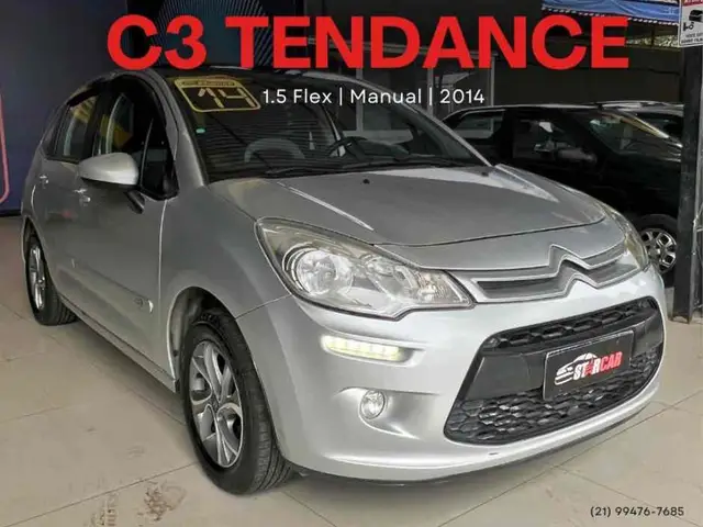 Carro Citroën C3 2014 Tendance 1.5 8V (Flex)