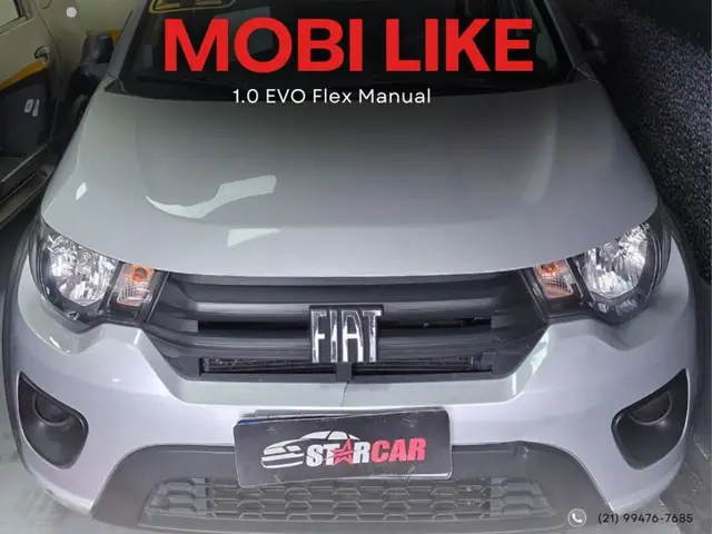 Carro Fiat Mobi 2022 Like 1.0 (Flex)