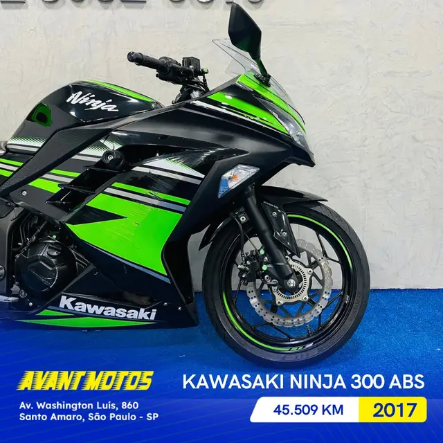 Moto Kawasaki Ninja 2017 300 (ABS)