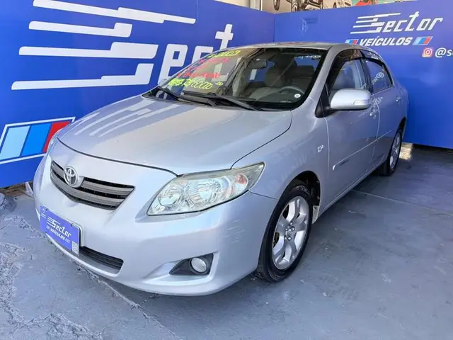 Carro Toyota Corolla 2009 Sedan SEG 1.8 16V (aut)