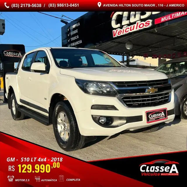 Carro Chevrolet S10 Cabine Dupla 2018 S10 2.5 ECOTEC SIDI LT 4WD (Cabine Dupla) (Aut)