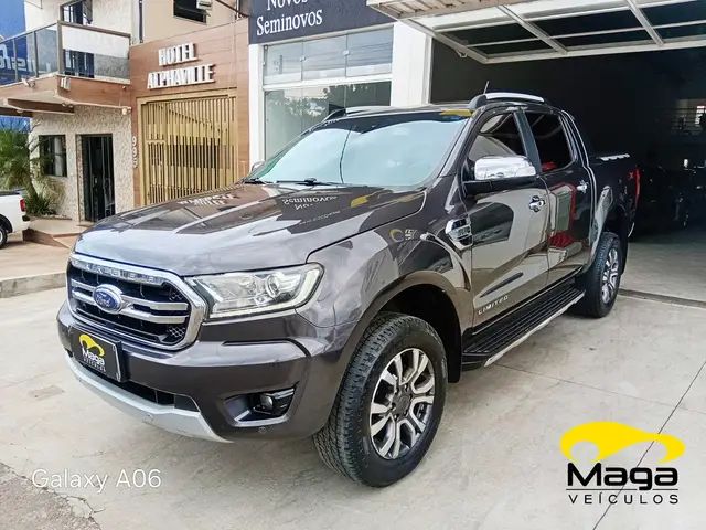 Carro Ford Ranger Cabine Dupla 2021 XLT 3.2 Turbodiesel 20V 4x4 (Aut)