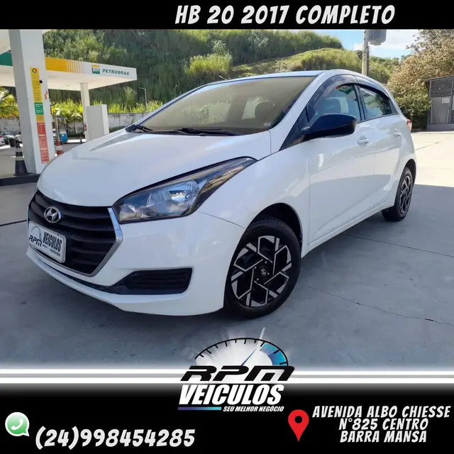 Carro Hyundai HB20 2017 1.0 Comfort Style (Flex)