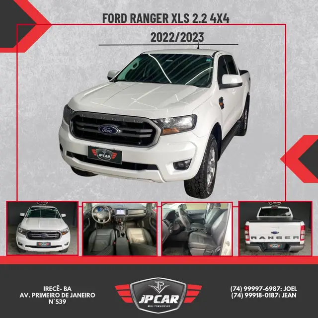 Carro Ford Ranger Cabine Dupla 2023 Ranger XLS 2.2 4x4 CD Diesel Aut.