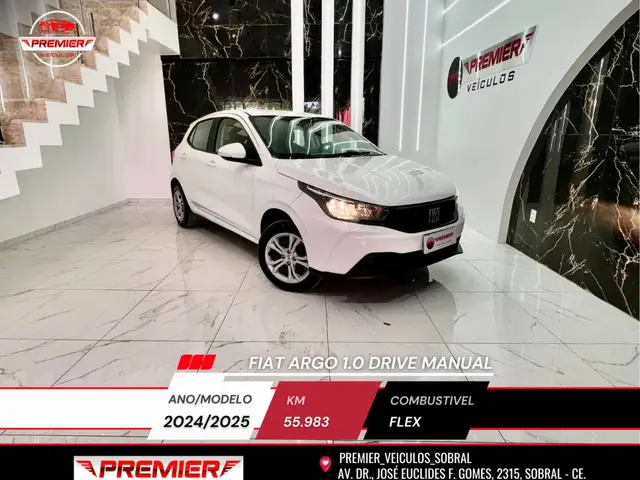 Carro Fiat Argo 2025 1.0