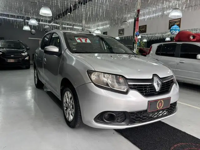 Carro Renault Sandero 2017 Authentique 1.0 12V SCe (Flex)