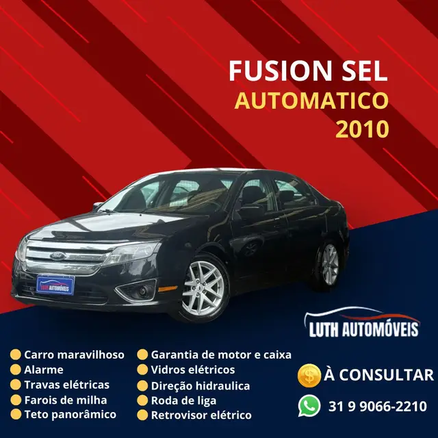 Carro Ford Fusion 2010 2.5 16V SEL