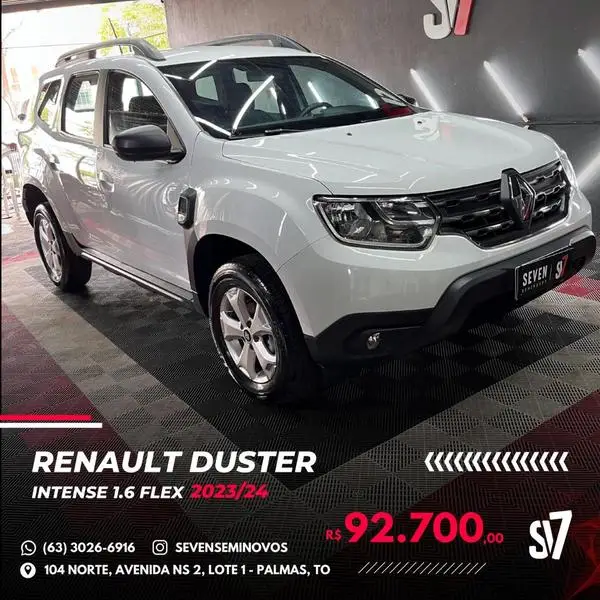 Carro Renault Duster 2024 Iconic 1.6 16V (Flex) (Aut)