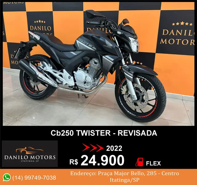 Moto Honda CB 250F Twister 2022 250F (ABS)