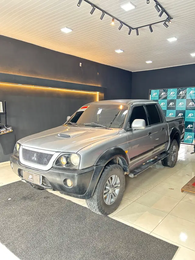 Carro Mitsubishi L200 2008 L 200 GL 4x4 2.5 Turbo (cab. dupla)