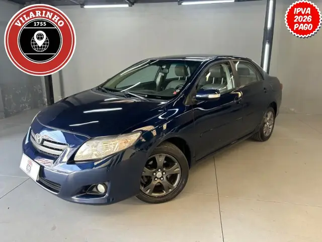 Carro Toyota Corolla 2009 Sedan XEi 1.8 16V (flex)