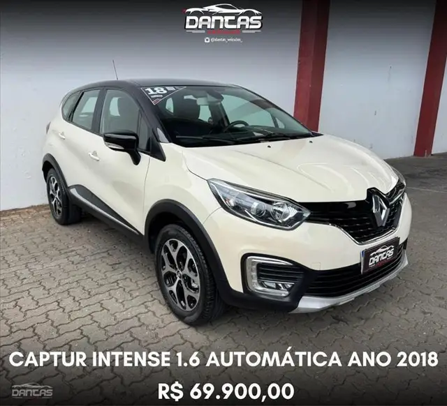 Carro Renault Captur 2018 Intense 1.6 16v SCe CVT (Flex)