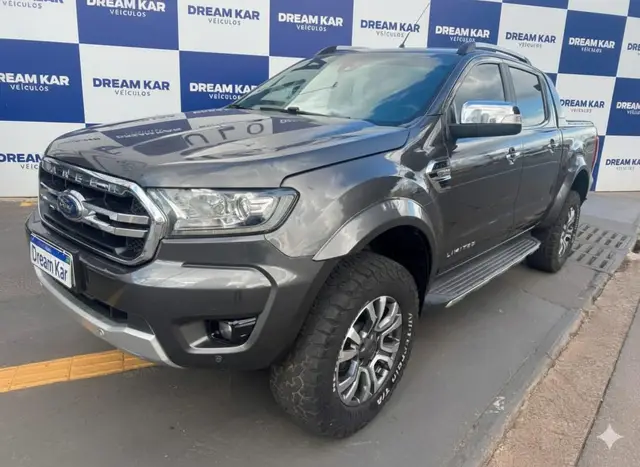 Carro Ford Ranger Cabine Dupla 2021 Limited 3.2 Turbodiesel 20V 4x4 (Aut)